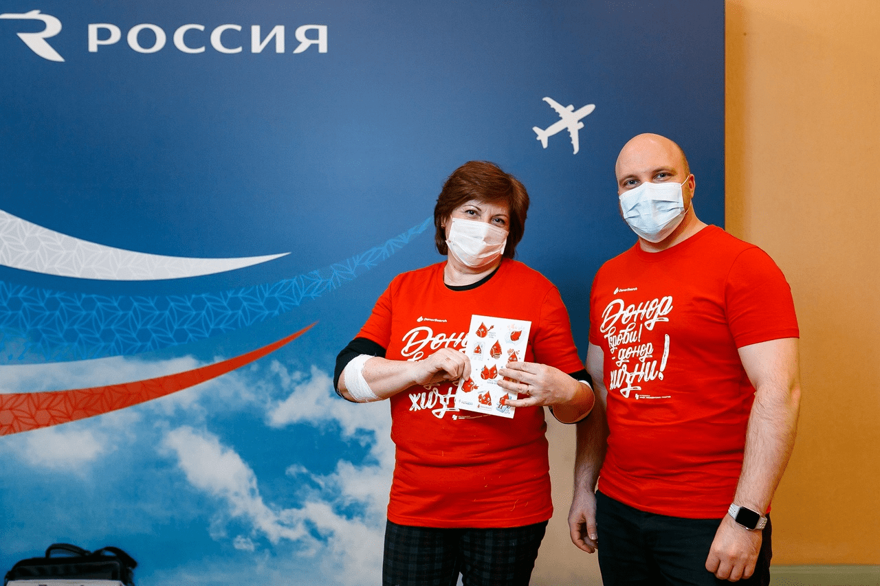 Дни донора в а/к «Россия», Журнал DonorSearch