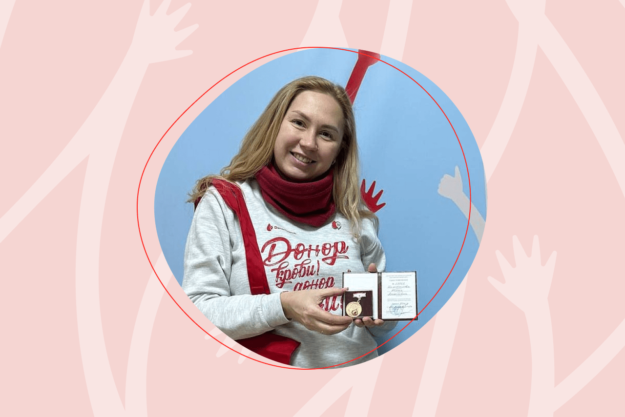 Почётный донор России в команде DonorSearch!