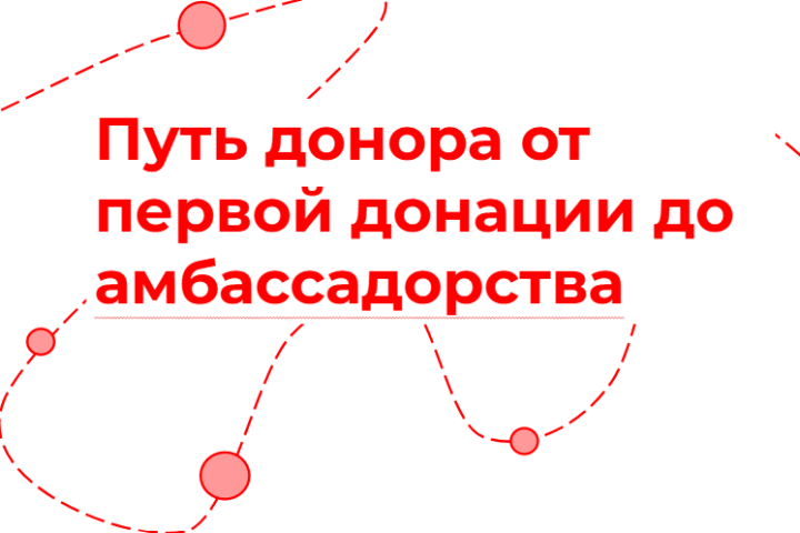 Путь в амбассадоры DonorSearch, Журнал DonorSearch